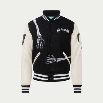 R.O.D Varsity Jacket - S / White Sleeves - Varsity Jacket