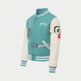 R.O.D Varsity Jacket (TEAL) - Varsity Jacket